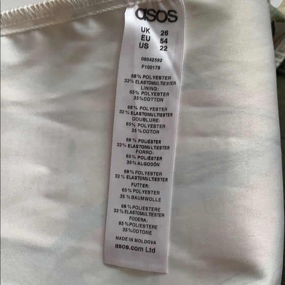 ASOS Curve Floral Bird Spring/Summer Party Dress - Picture 10 of 14